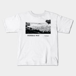 Federal Way Washington Kids T-Shirt